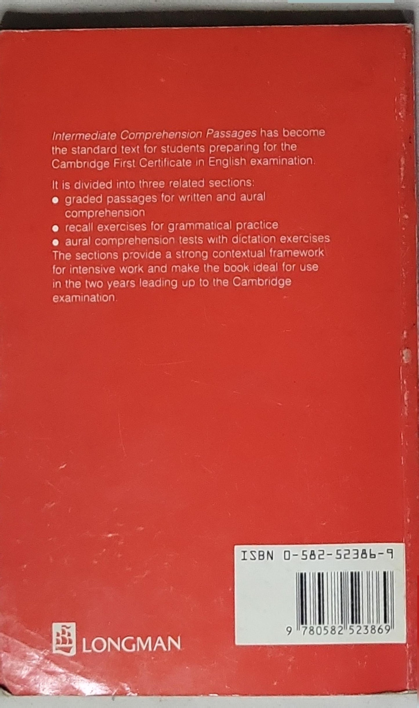 Intermediate Comprehension Passages: with recall exercises and aural comprehension tests