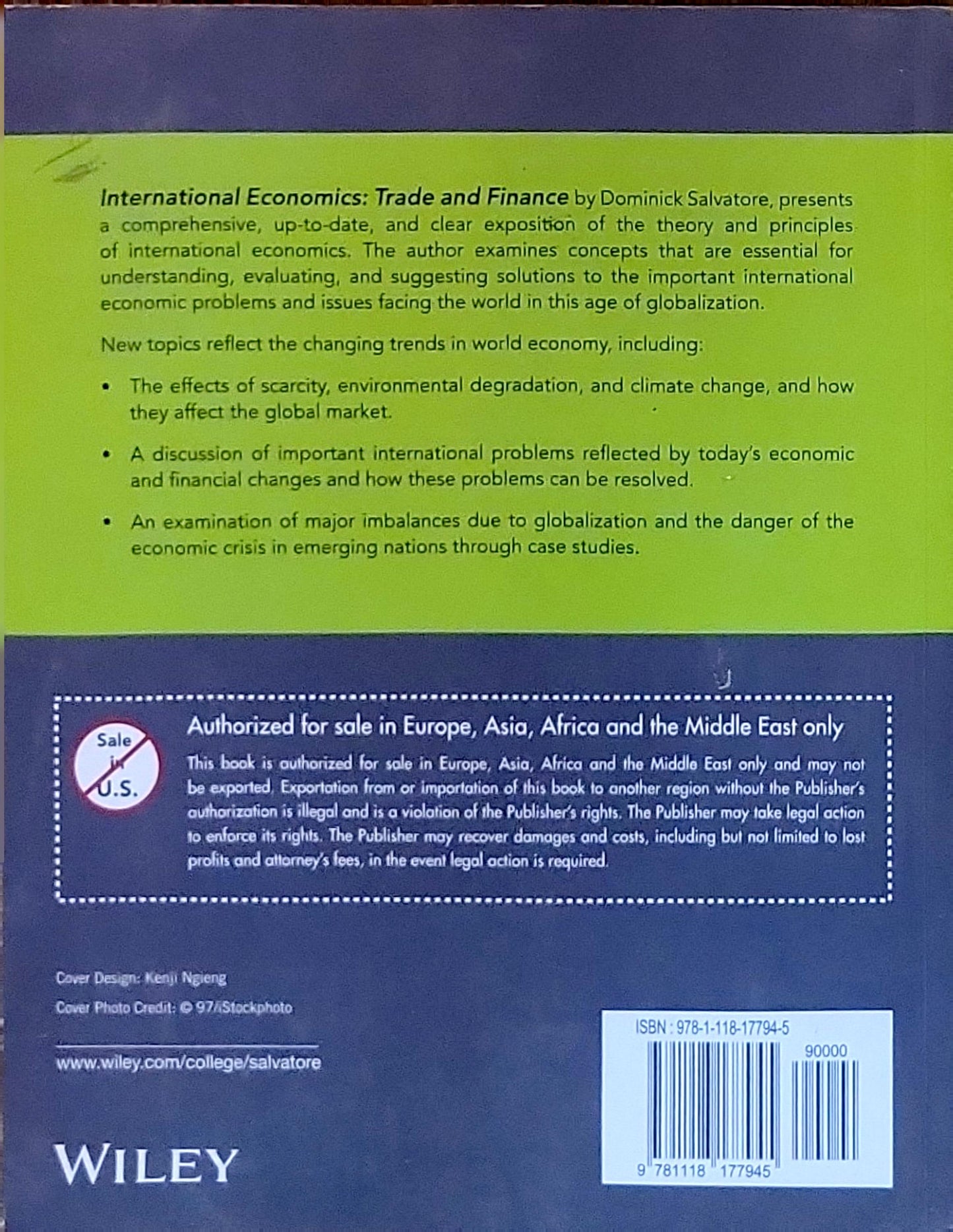 International Economics: Trade and Finance