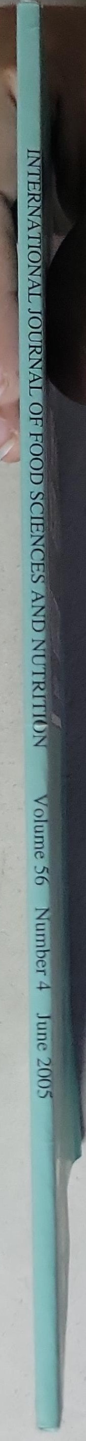 International Journal of Food Sciences and Nutrition: Volume 56, Number 4, June 2005