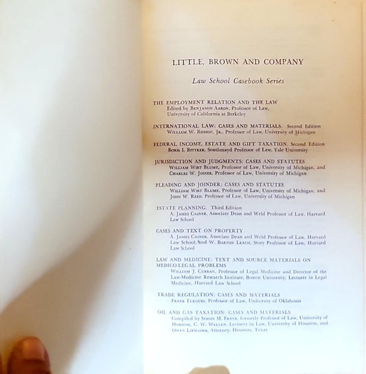 INTERNATIONAL LAW: Cases and Materials