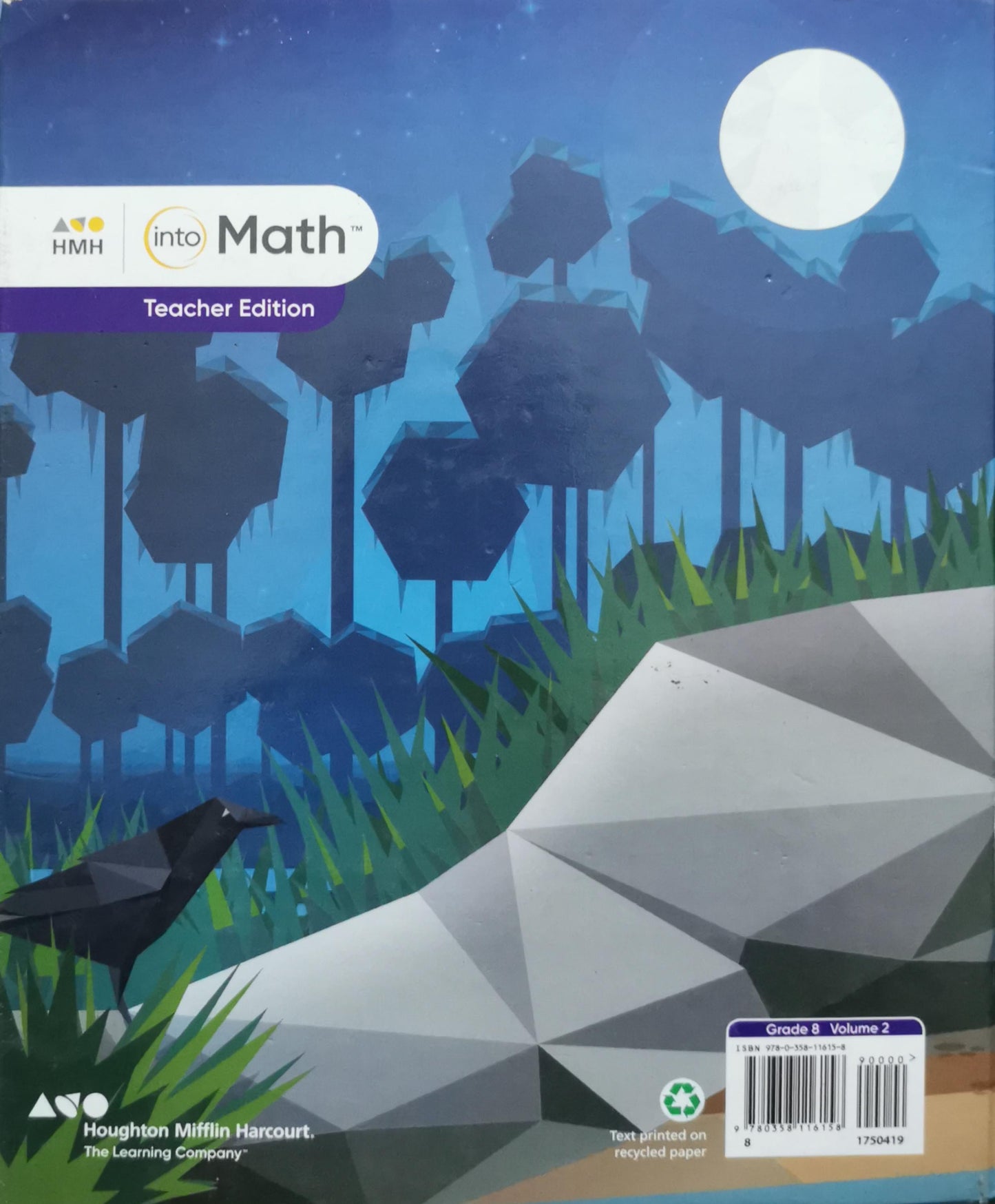Into Math: Teacher Edition Grade 8 Volume 2 By Houghton Mifflin Harcourt