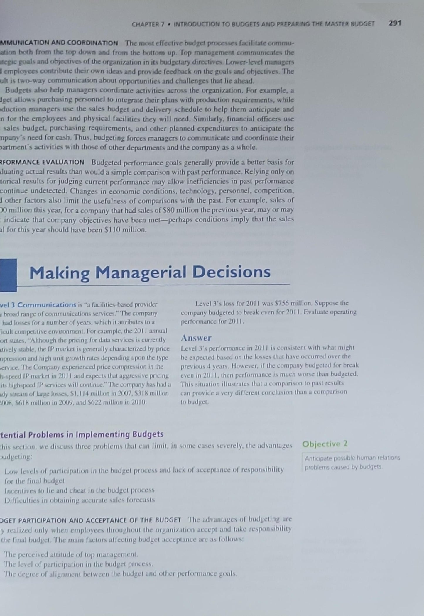 Introduction to Management Accounting