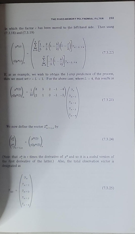 Introduction to sequential smoothing and prediction