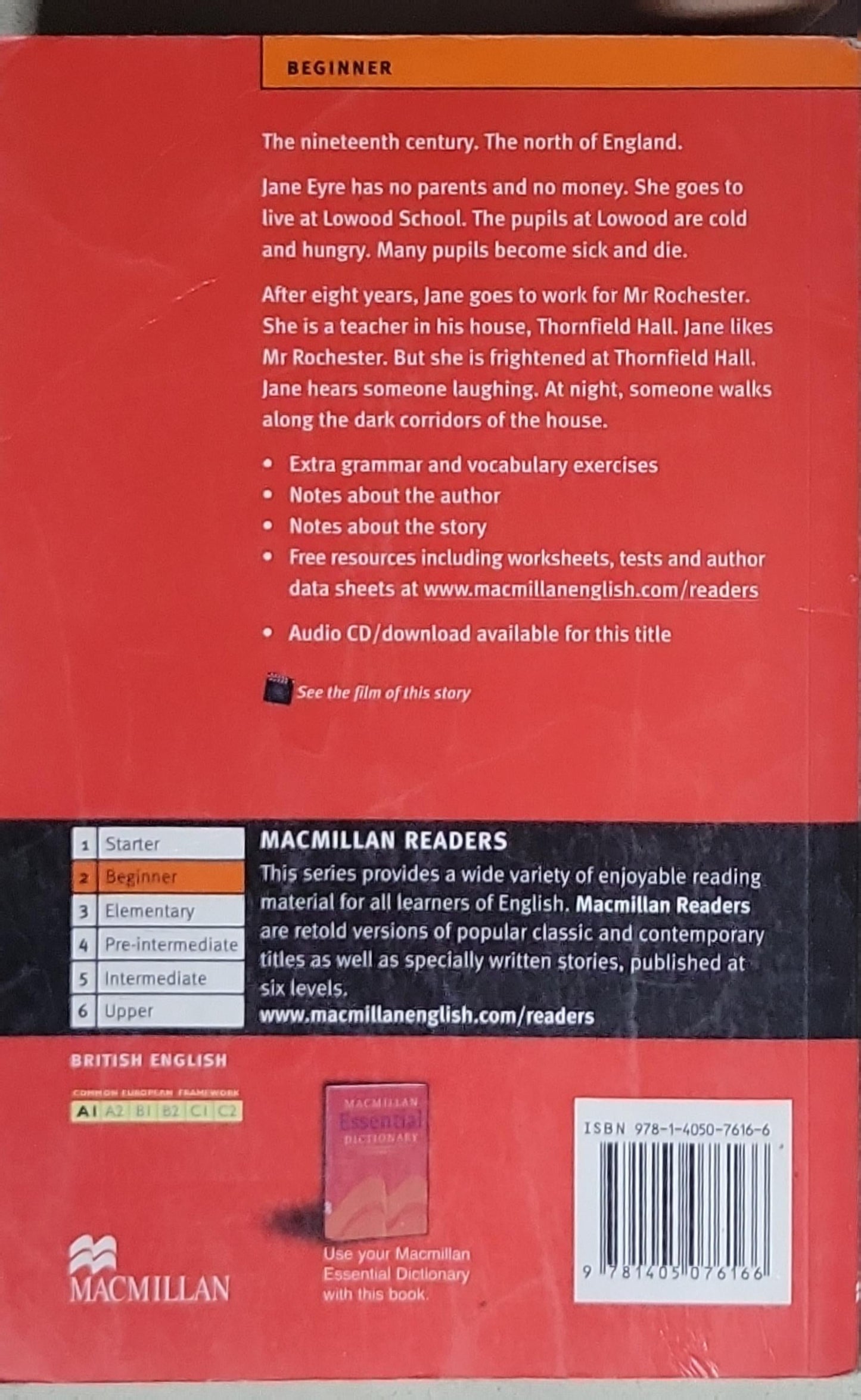 Jane Eyre: Macmillan Readers Beginner Edition 2