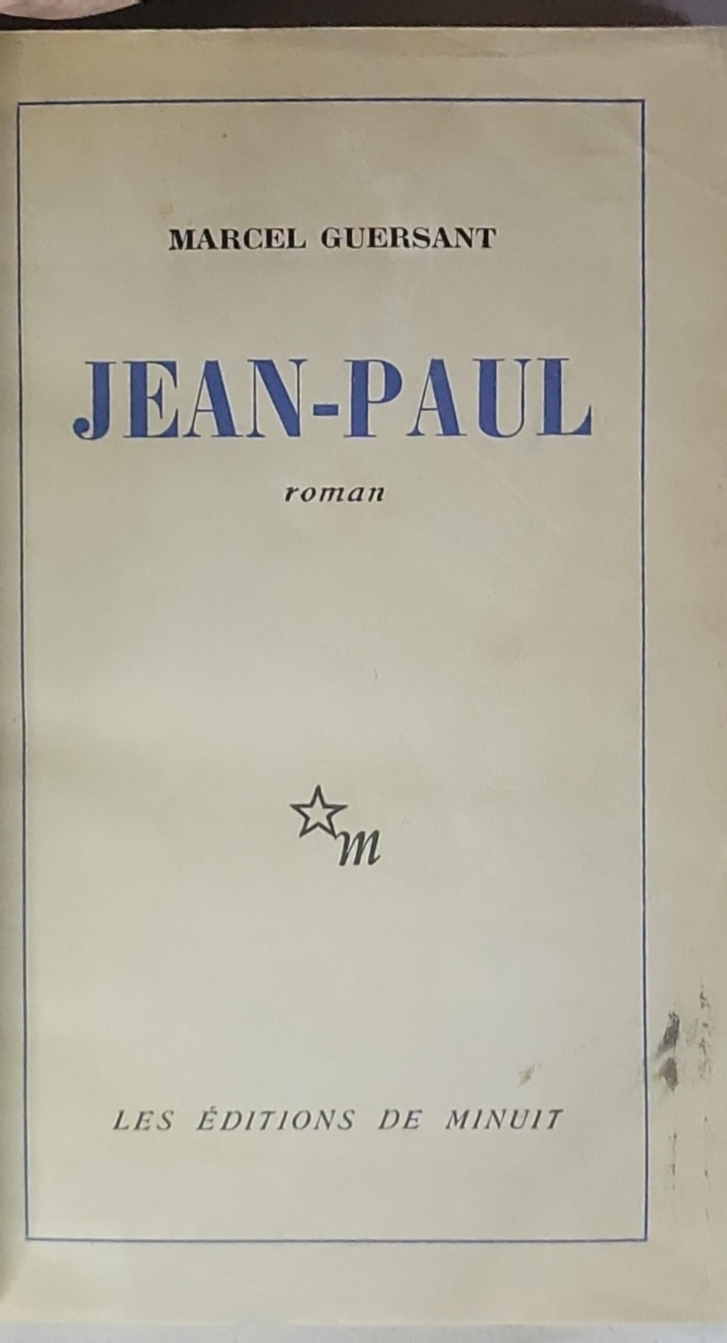 Jean-Paul: roman