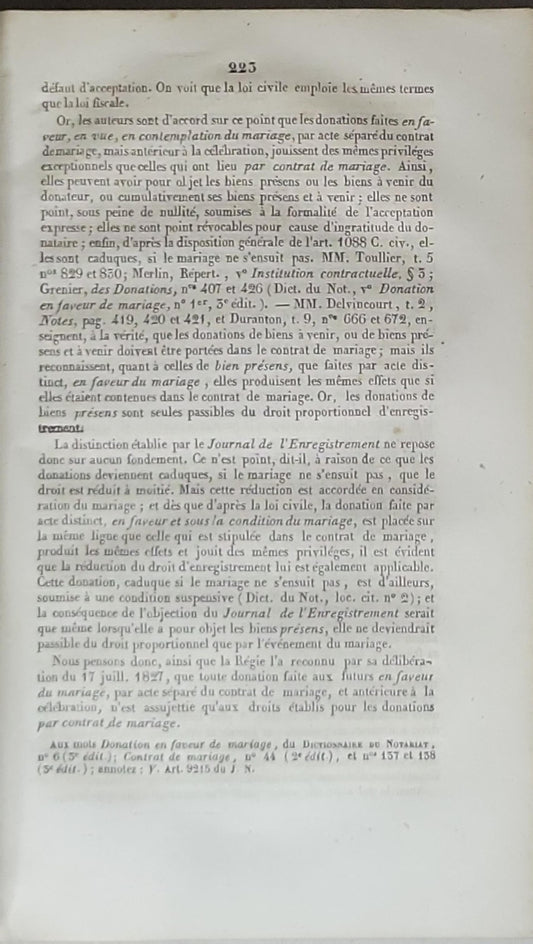 Journal des Notaires et des Avocats: Tome I