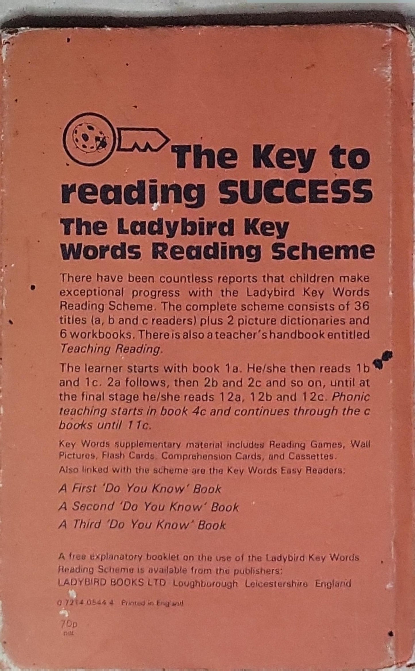 Key Words: 8b The Big House: (The Key Words Reading Scheme, Book 8b)