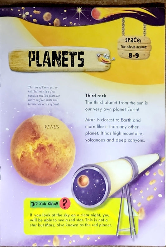 KNOW ALL ABOUT SPACE: THE GREAT BEYOND!