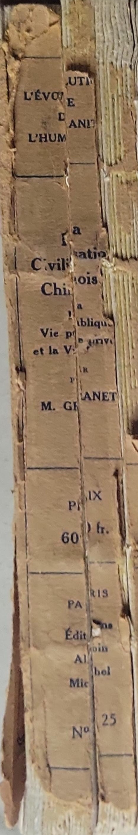 LA CIVILISATION CHINOISE: LA VIE PUBLIQUE ET LA VIE PRIVÉE