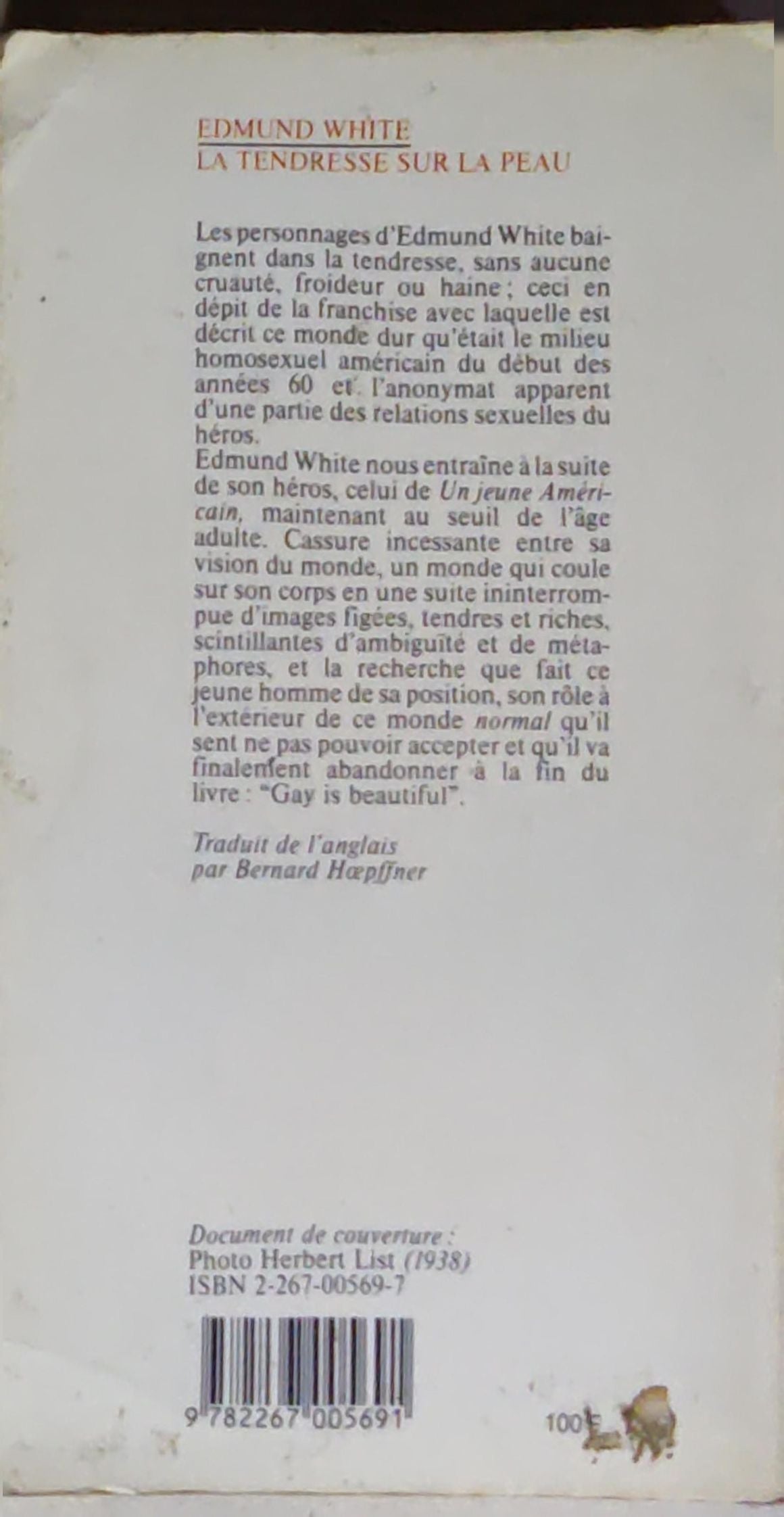 La tendresse sur la peau