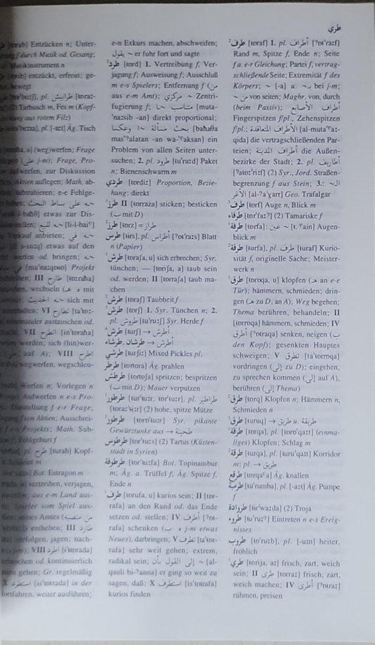 Langenscheidts Handwörterbuch Arabisch-Deutsch