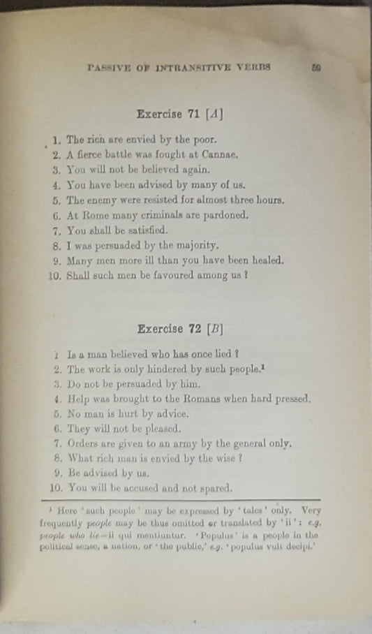 Latin Prose Composition: For the Middle Forms of Schools