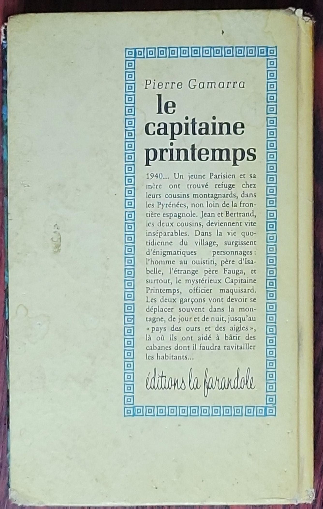 Le capitaine printemps: (collection Mille épisodes)