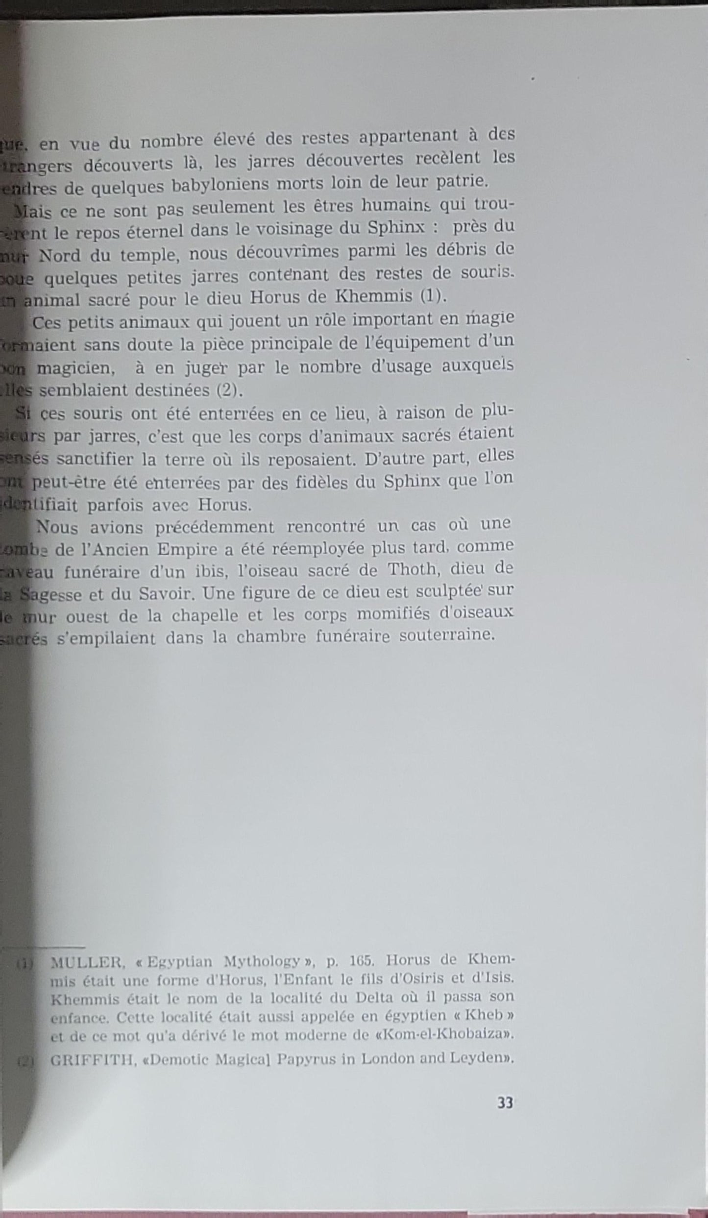 Le Sphinx: à la lumière des fouilles récentes