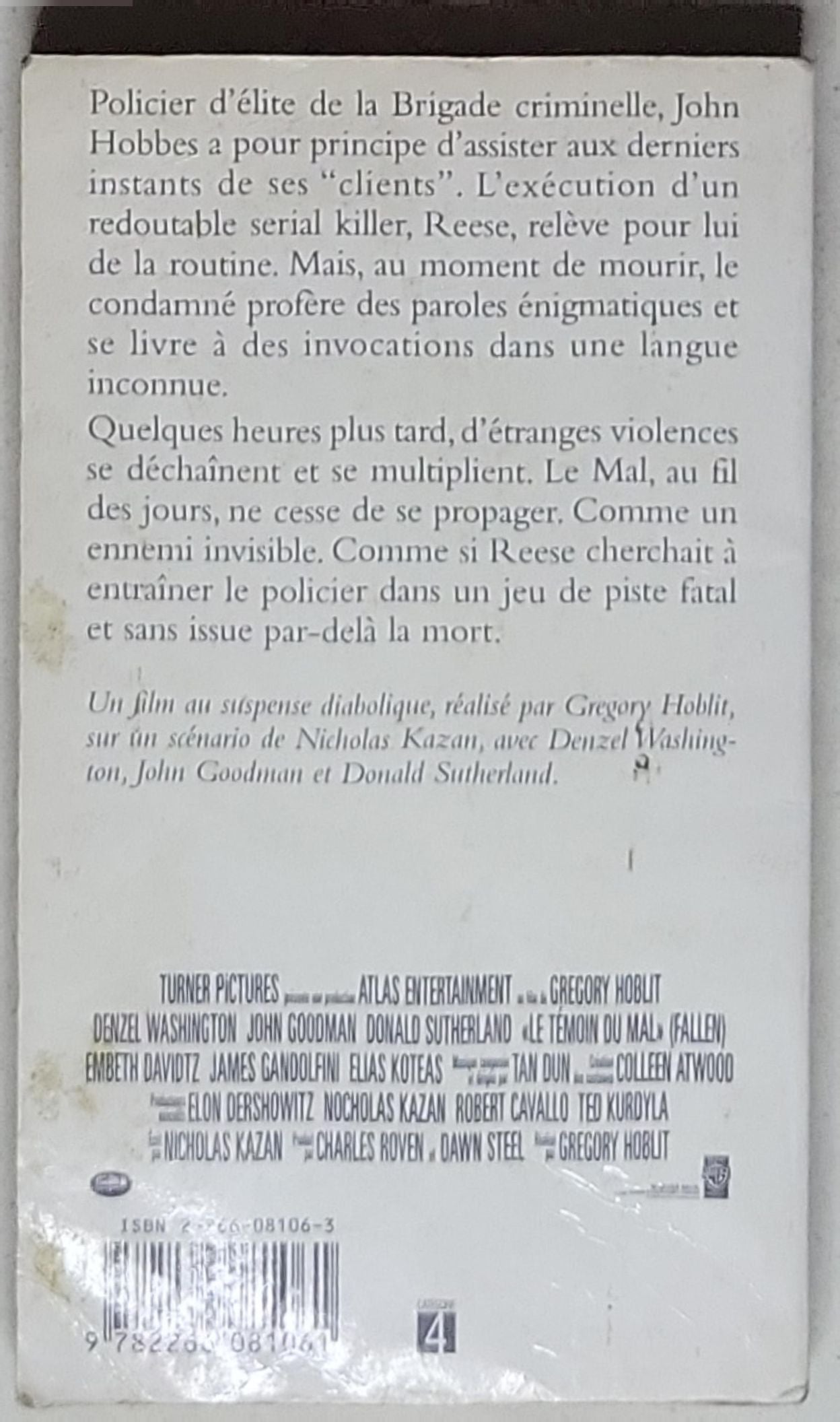 Le témoin du Mal
