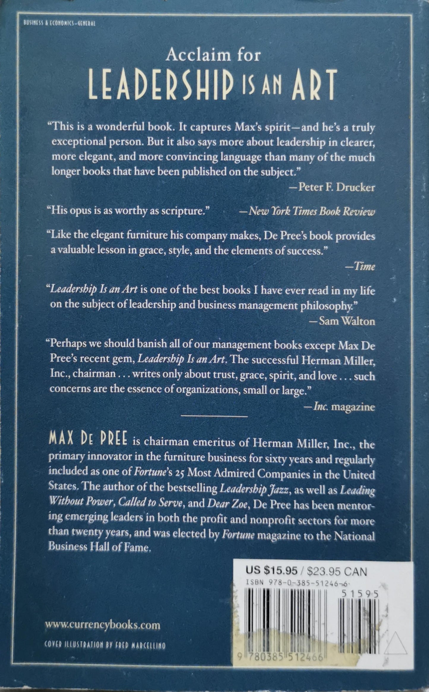 Leadership Is an Art By Max De Pree