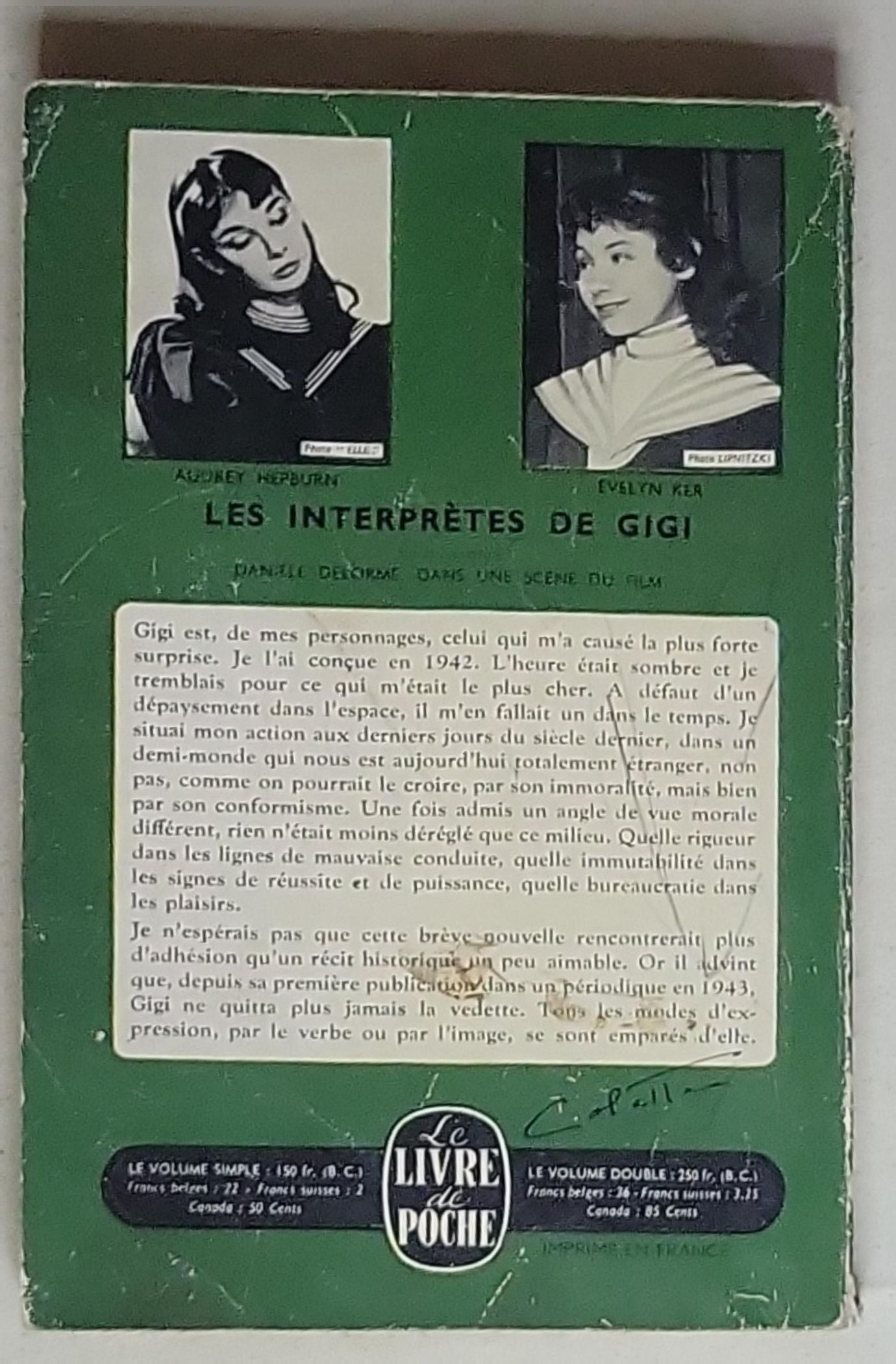 Les interprètes de Gigi