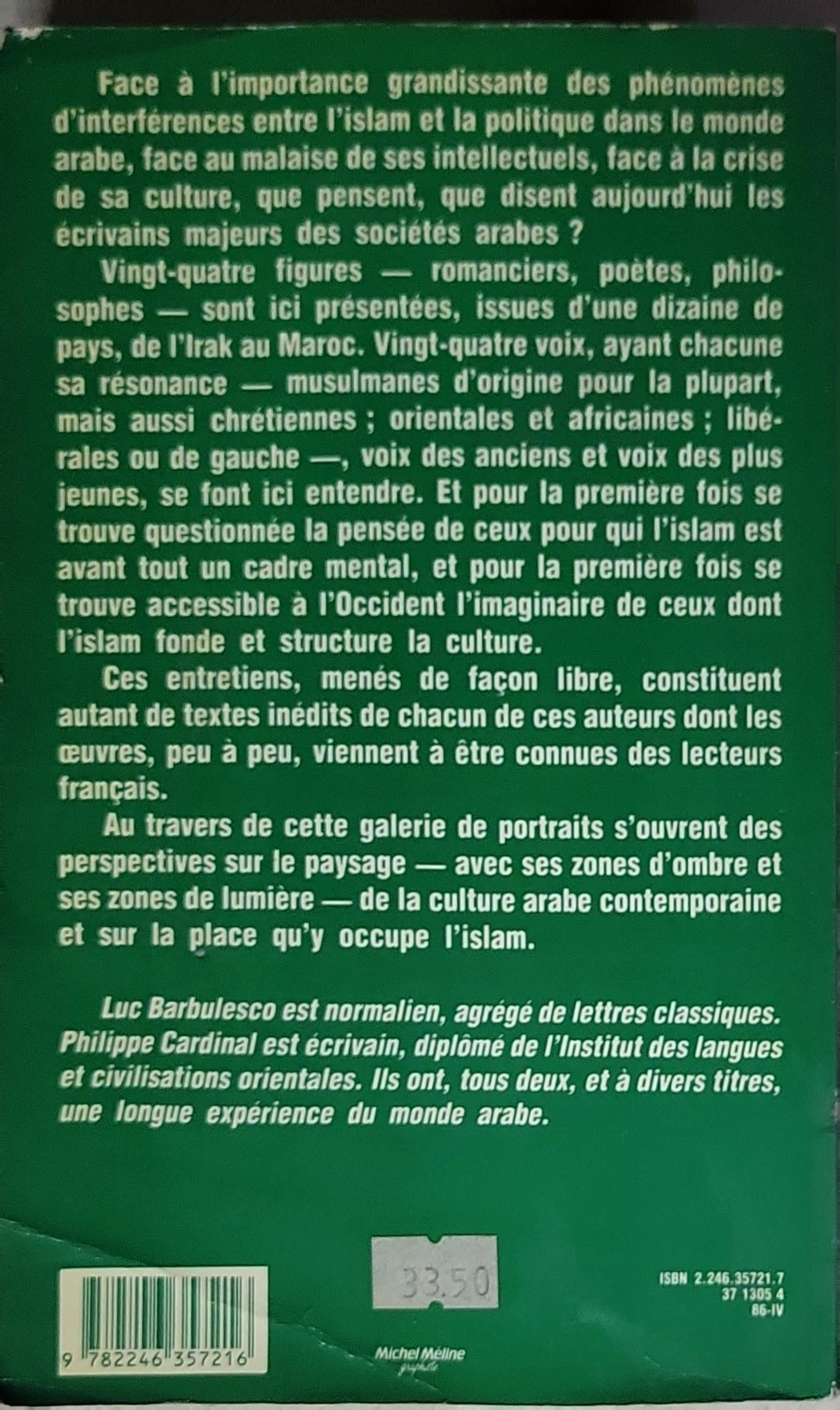 L'islam en questions: Vingt-quatre écrivains arabes répondent