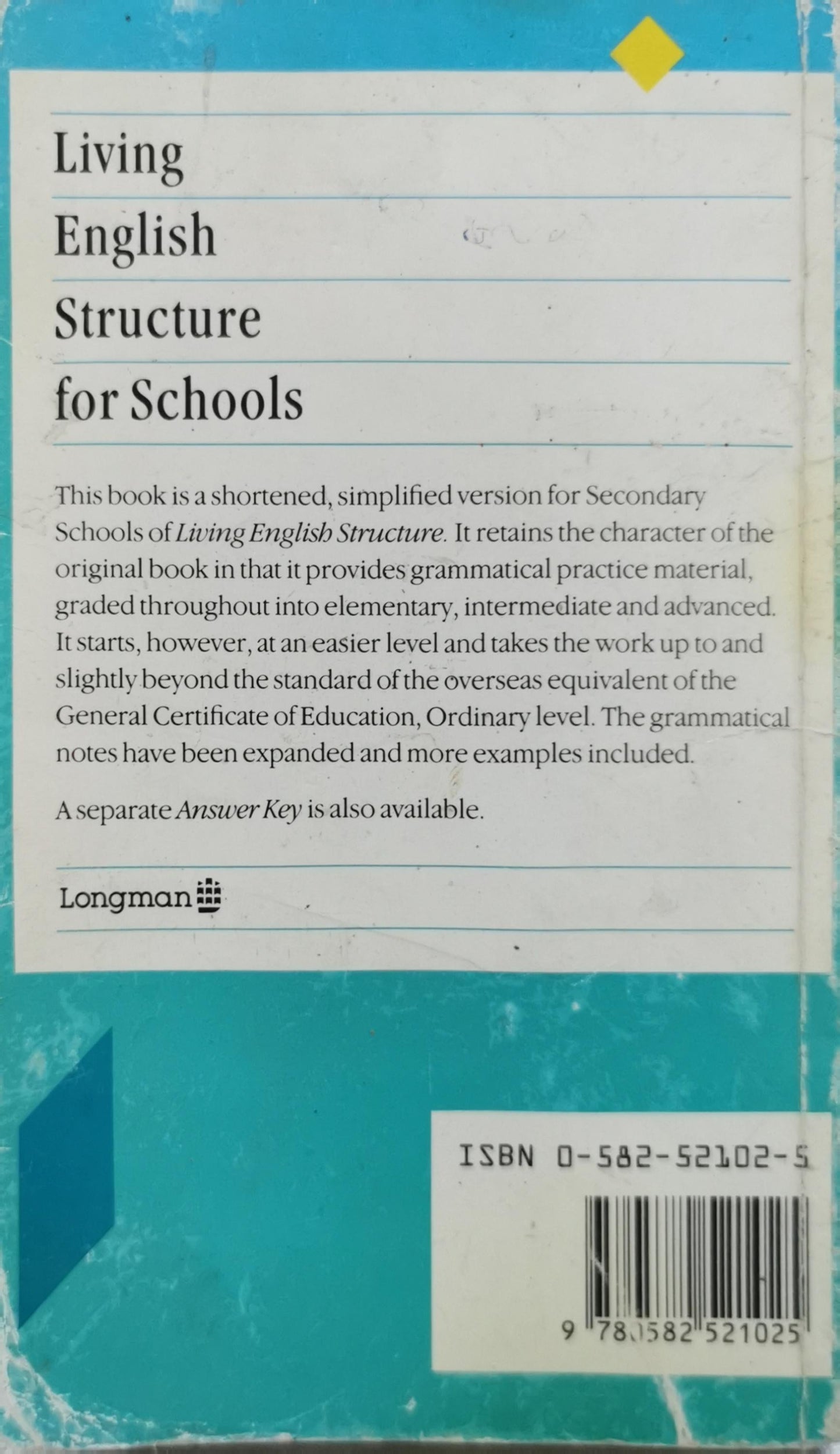 Living English Structure for Schools By W. Stannard Allen