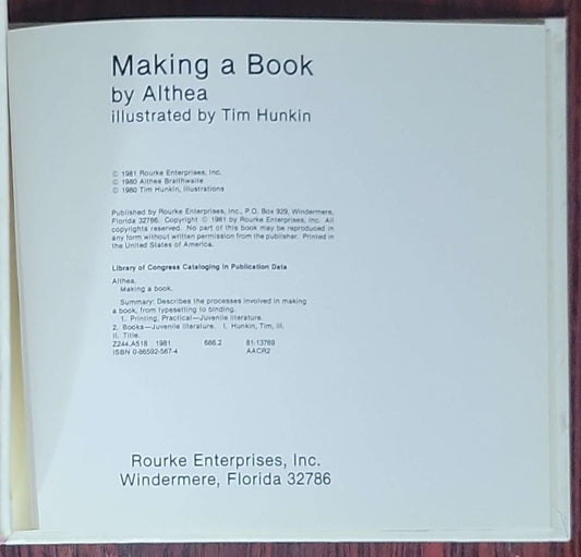 Making a Book