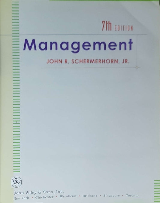 Management: Seventh Edition