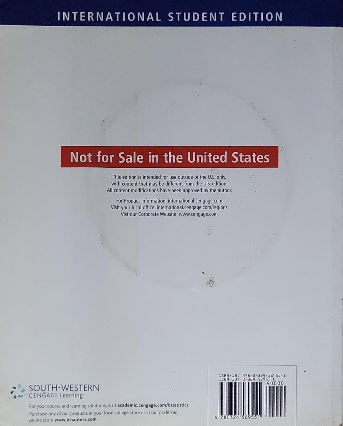 Managerial Statistics: 8th Edition, International Student Edition
