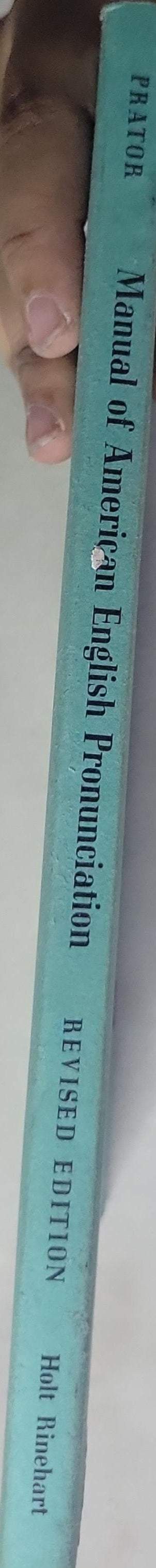 Manual of American English Pronunciation: Revised Edition