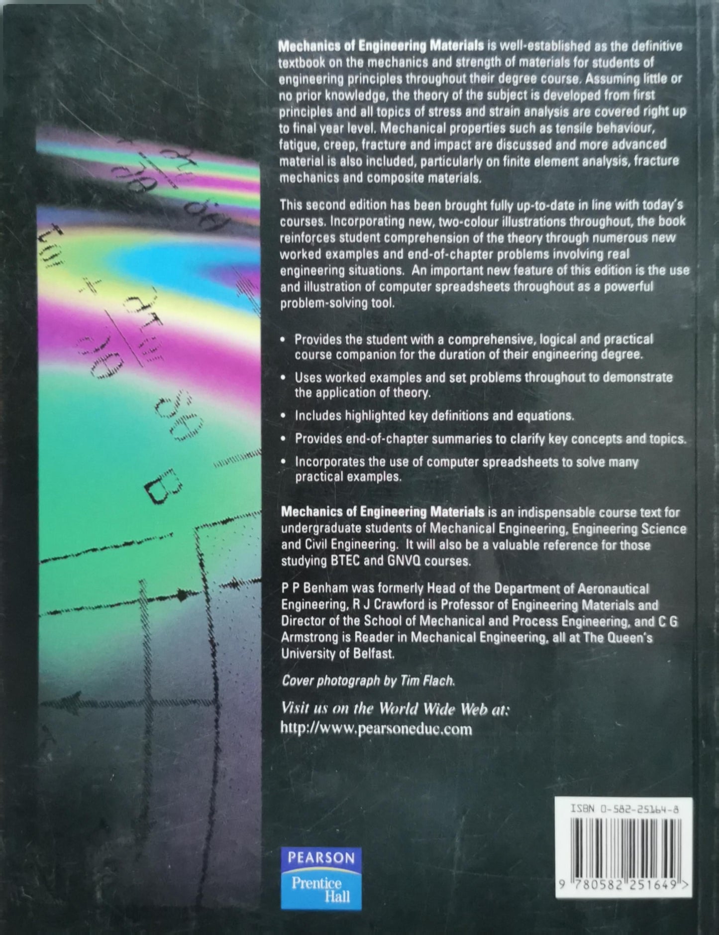 Mechanics of Engineering Materials By PP Benham and RJ Crawford and CG Armstrong