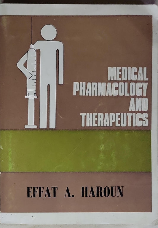Medical Pharmacology and Therapeutics