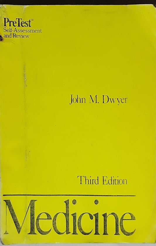 Medicine: PreTest Self-Assessment and Review, Third Edition