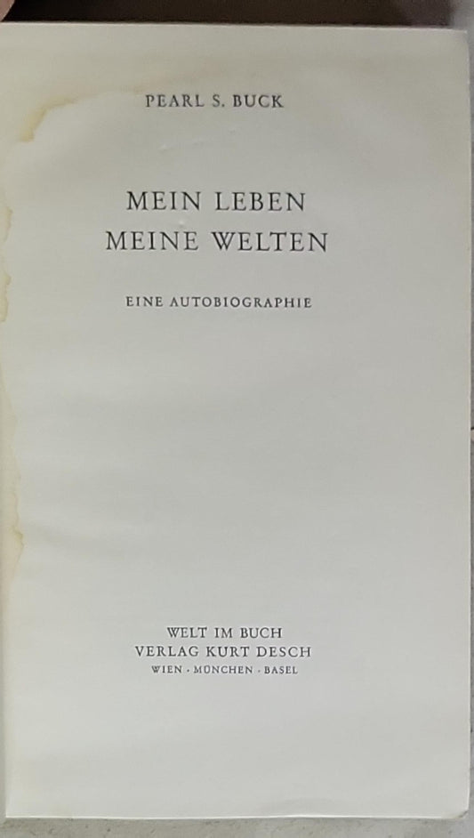 Mein Leben Meine Welten: Eine Autobiographie