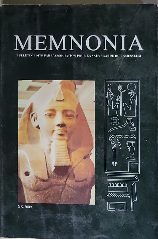 MEMNONIA: Bulletin édité par l'Association pour la Sauvegarde du Ramesseum