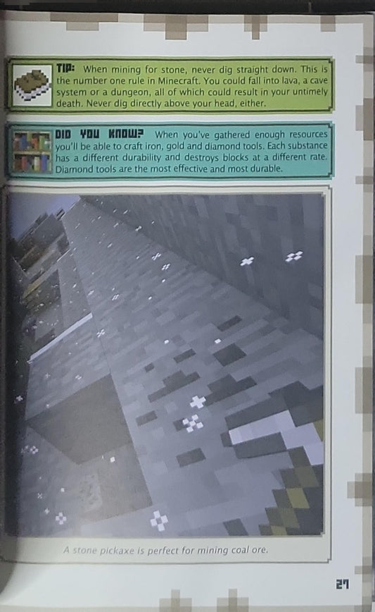 Minecraft Beginner's Handbook: (The Official Minecraft Beginner's Handbook)