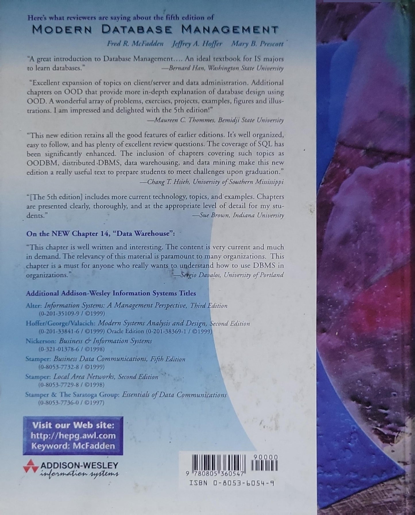 MODERN DATABASE MANAGEMENT: Fifth Edition
