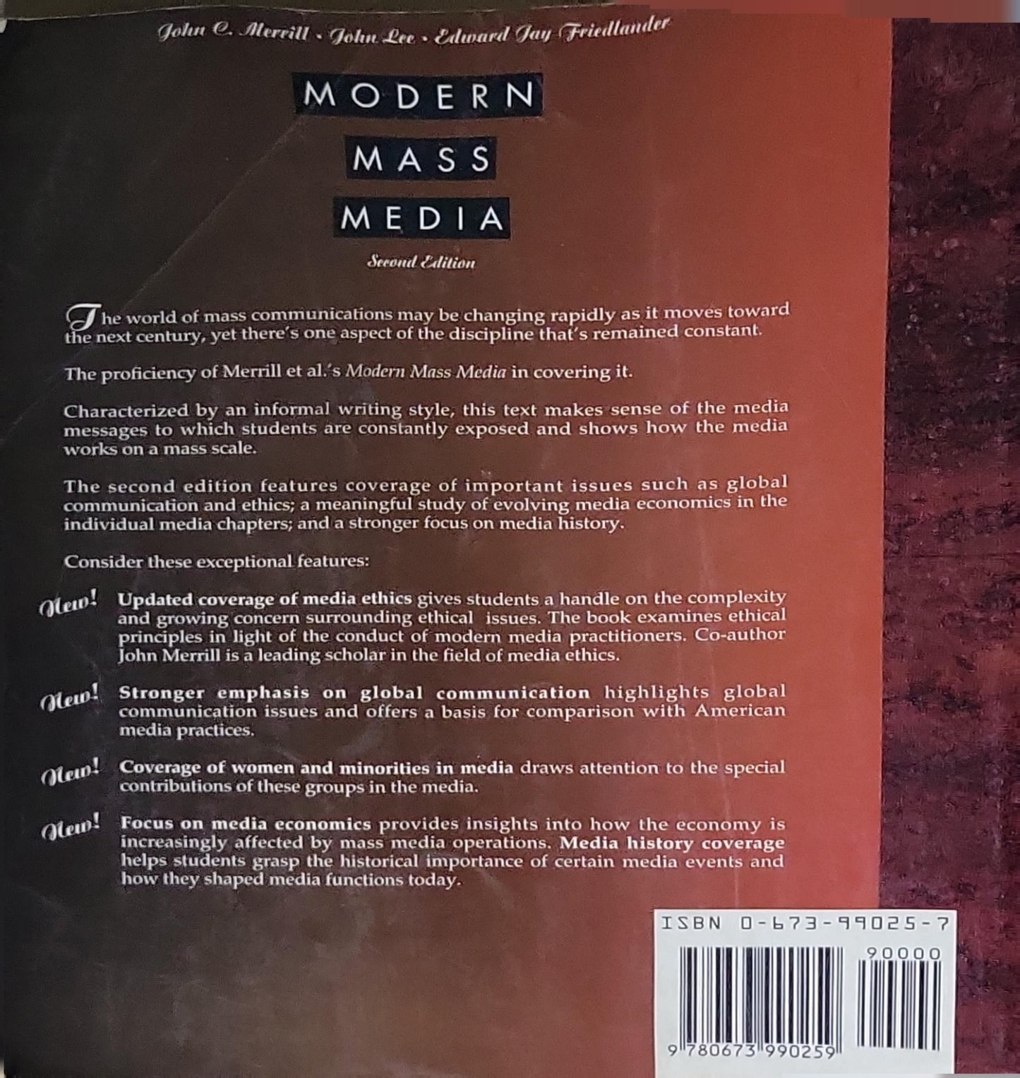 Modern Mass Media: Second Edition