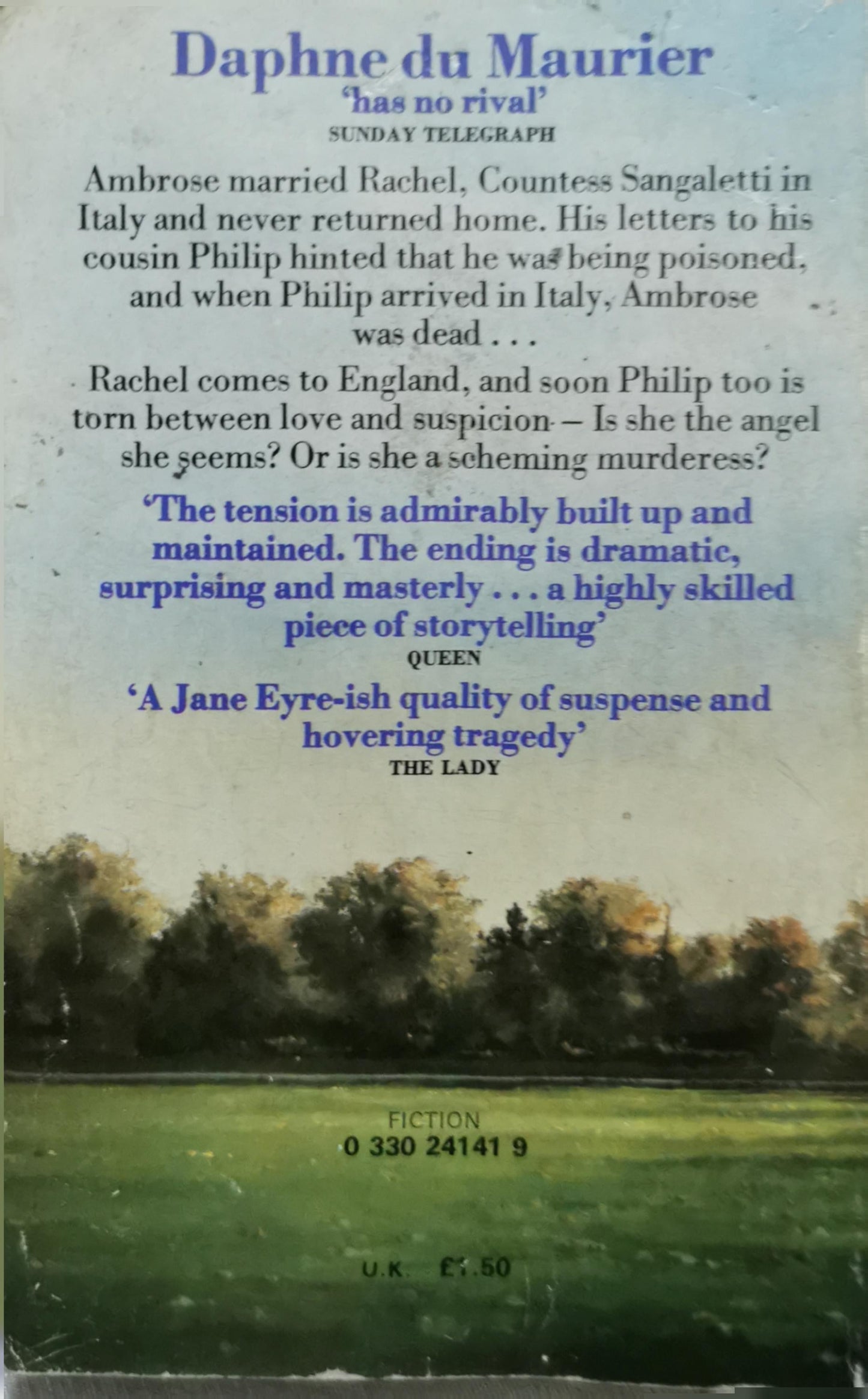 My Cousin Rachel By Daphne du Maurier