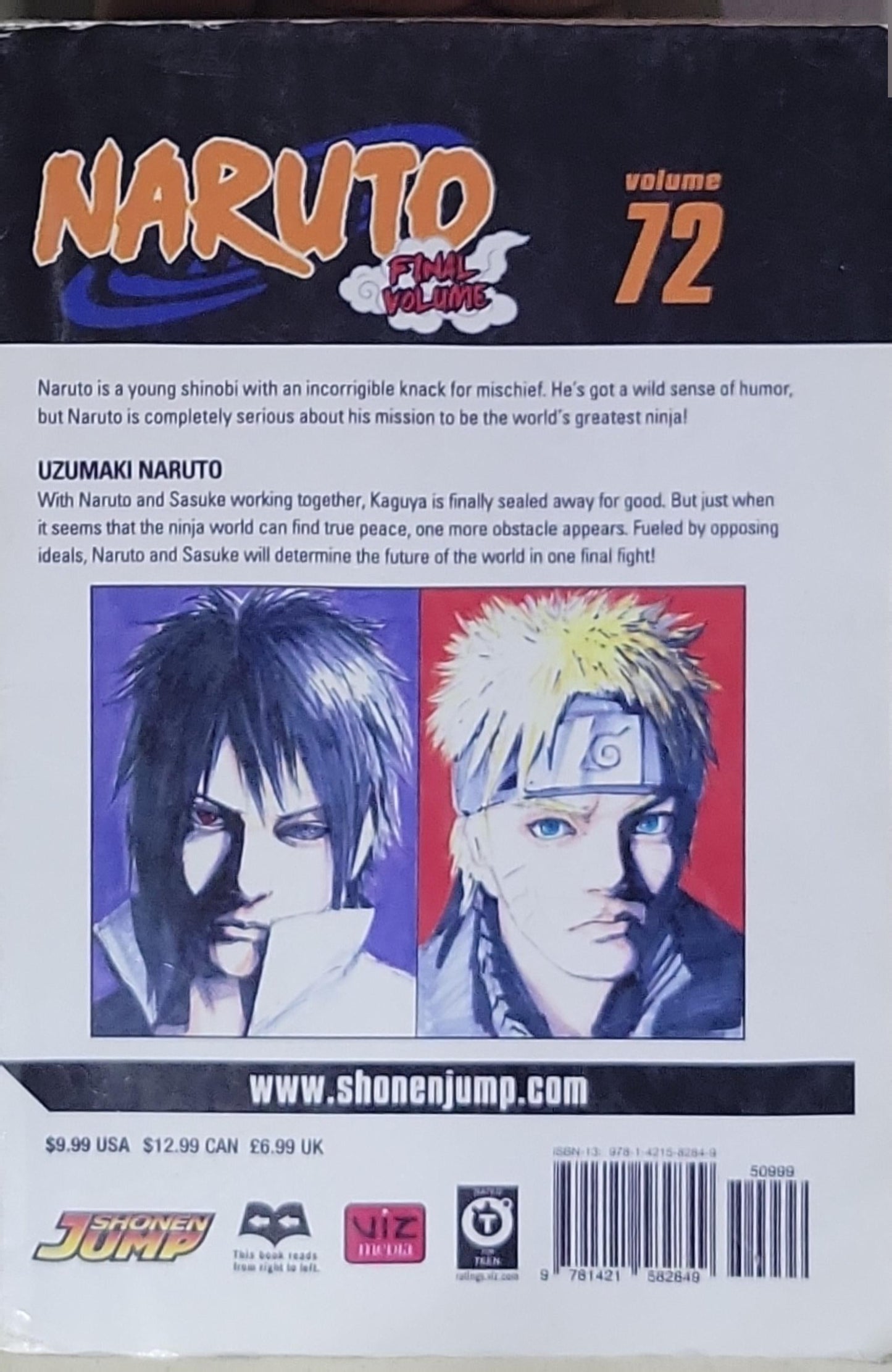 Naruto: Final Volume, Volume 72