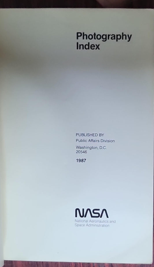 NASA Photography Index