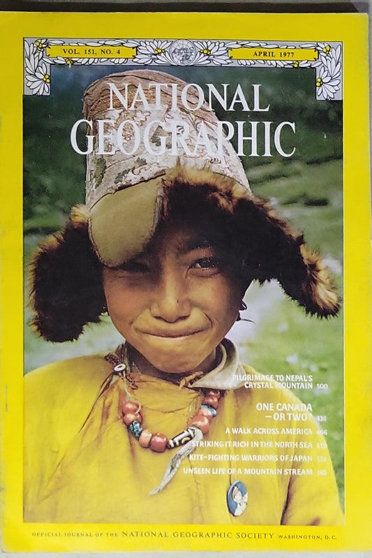 National Geographic: Vol. 151, No. 4, April 1977