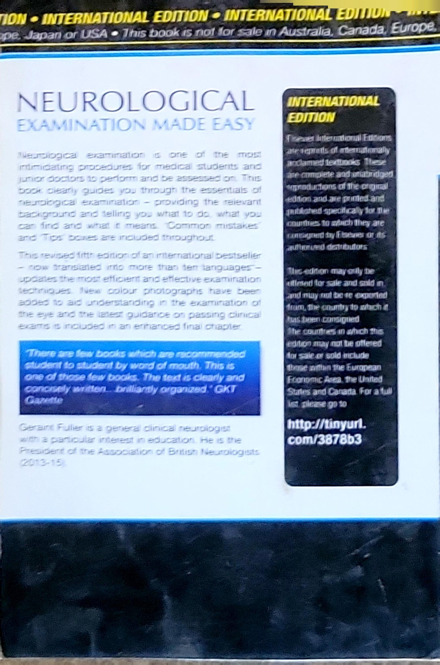 Neurological Examination Made Easy