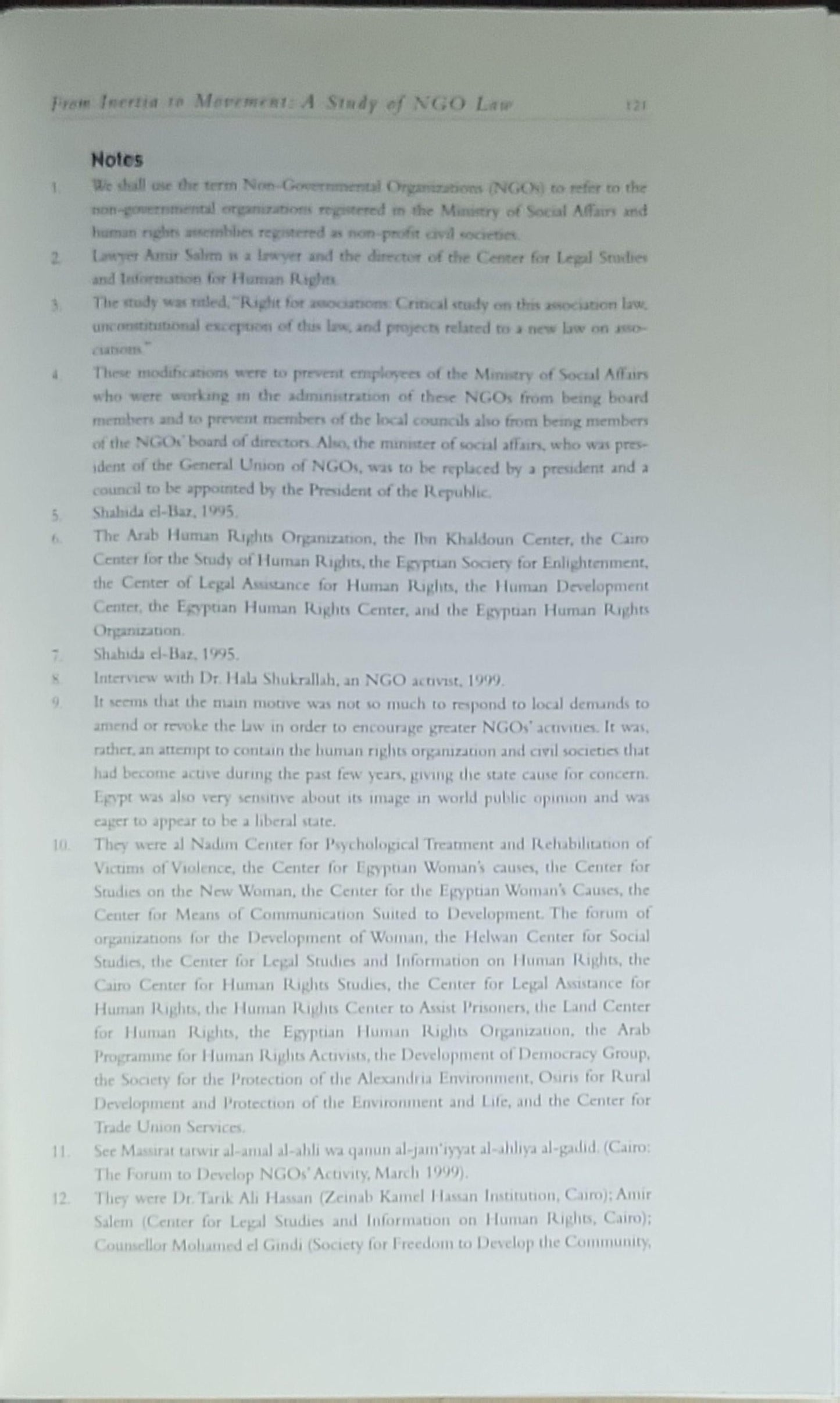 NGOs and Governance in the Arab World