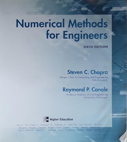 Numerical Methods for Engineers