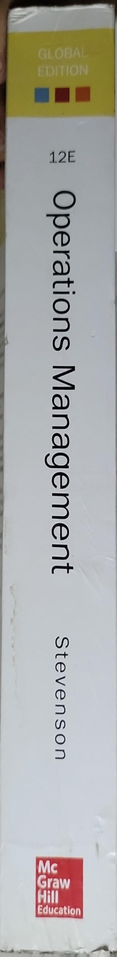 Operations Management: 12th Global Edition