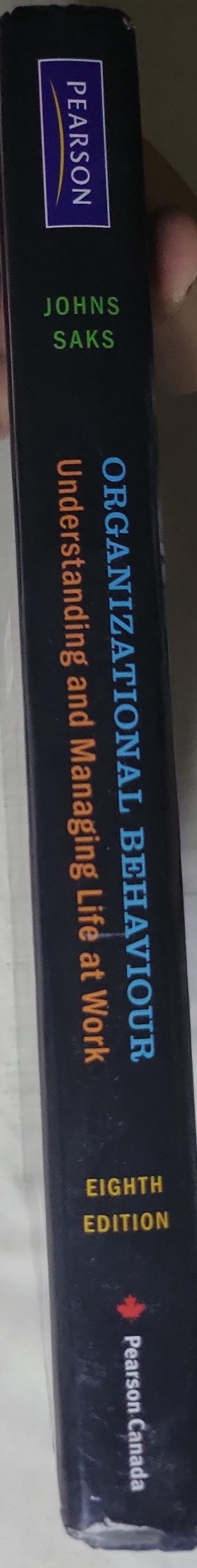 Organizational Behaviour: Understanding and Managing Life at Work (Eighth Edition)