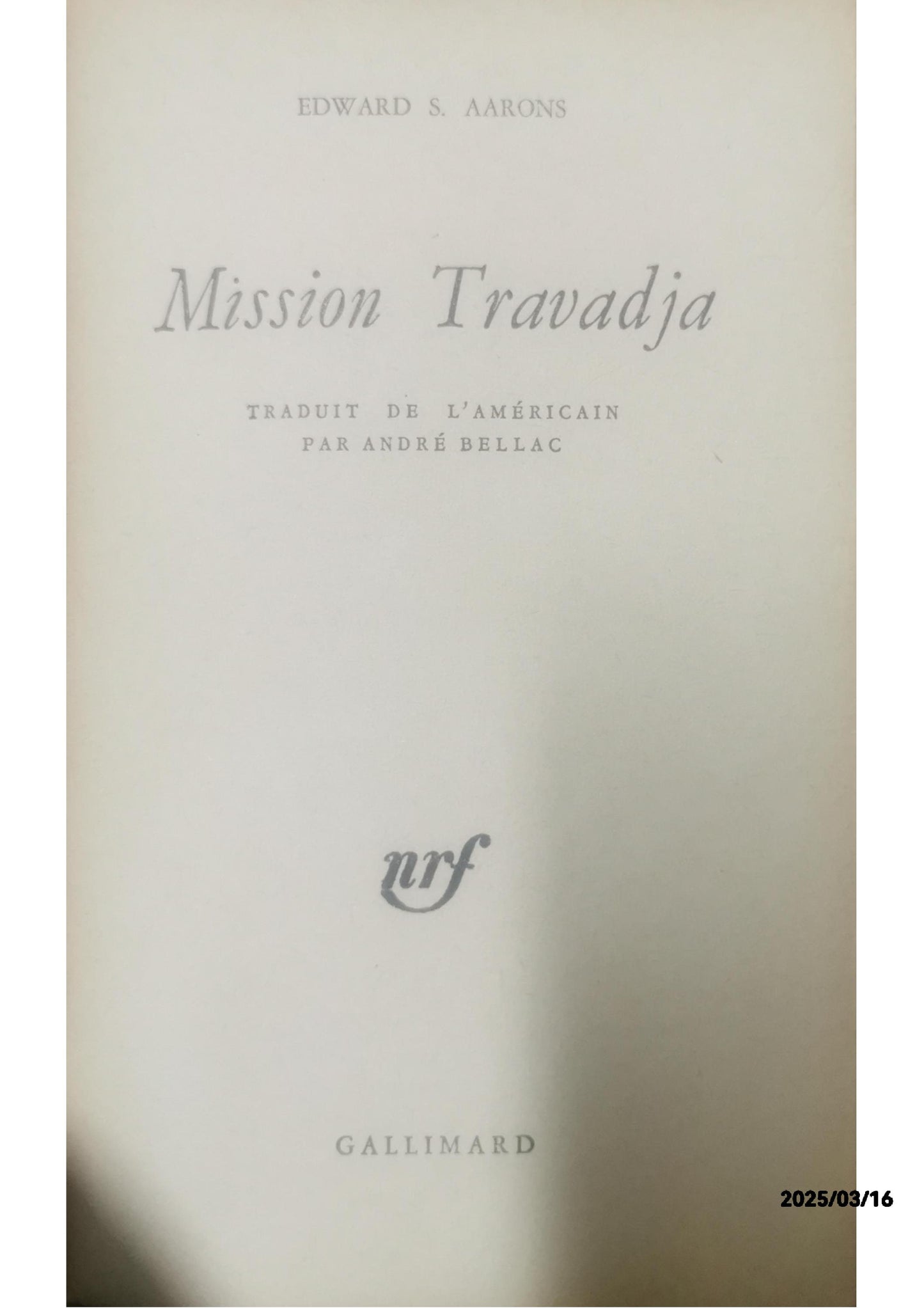 Mission Travadja