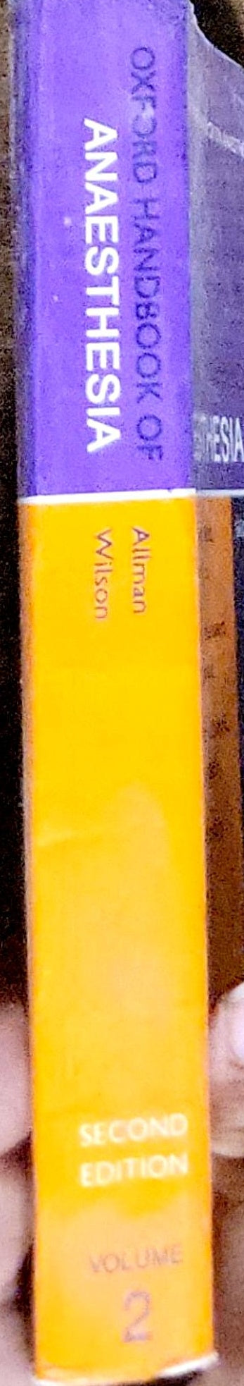 Oxford Handbook of Anaesthesia