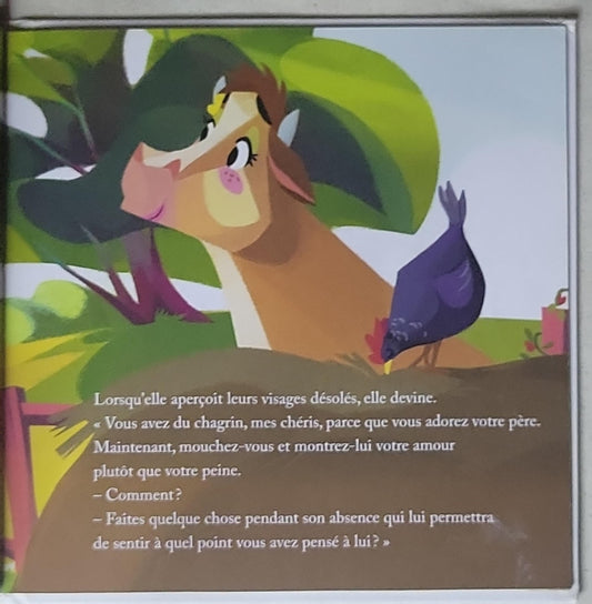 Petit à petit, l'oiseau fait son nid