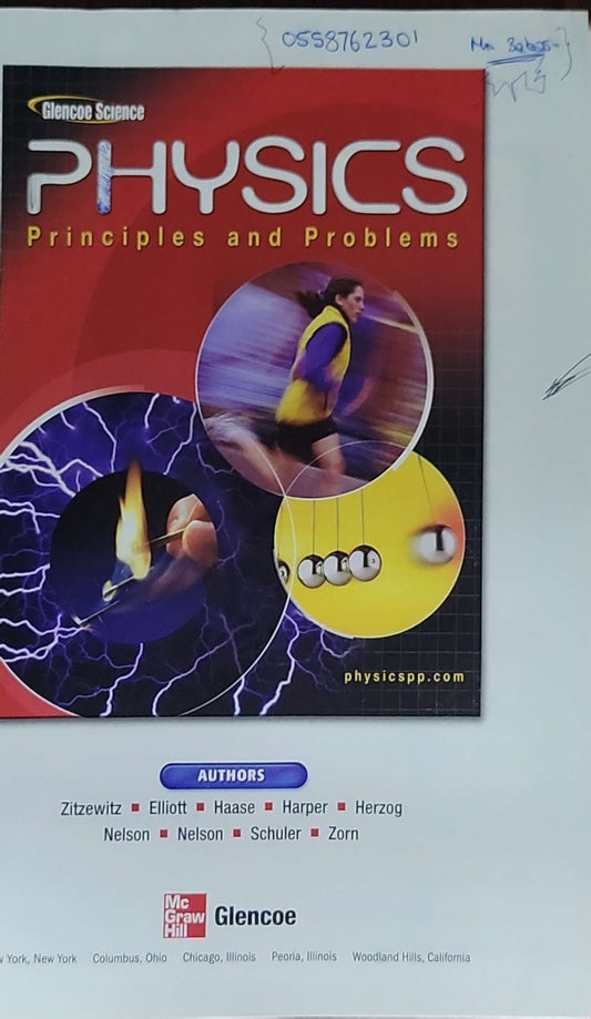 Physics: Principles and Problems: Student Edition (McGraw‑Hill/Glencoe)