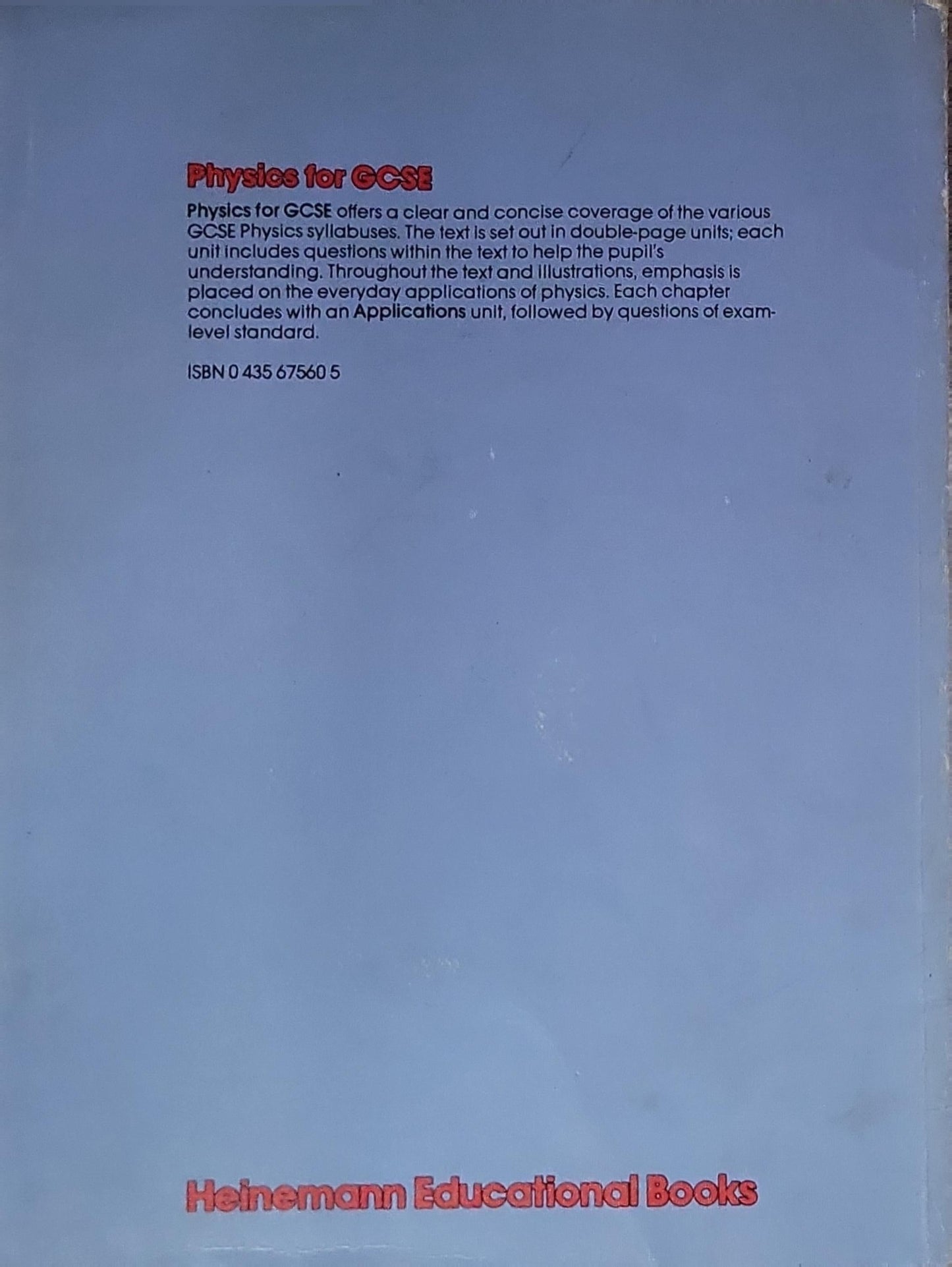 Physics for GCSE