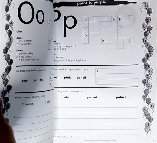 Picture & Thematic Dictionary Activity Book